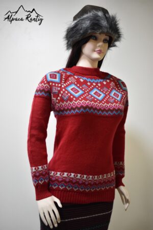 CHOMPA CUELLO REDONDO ESTELA DE NIEVE