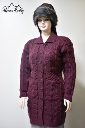 CHOMPA 8 BOTONES SIN CAPUCHA ARAÑA