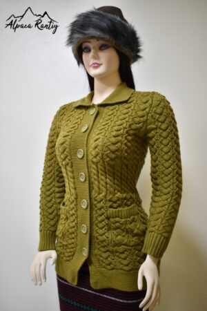 CHOMPA 7 BOTONES SIN CAPUCHA ARAÑA